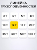 Домкрат гидравлический TOR ДГ-12 г/п 12,0 т