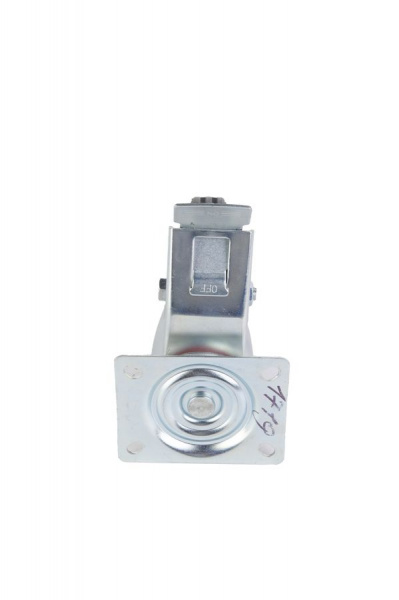 Колесо поворотное резина SCb 63 160 мм с тормозом (F)