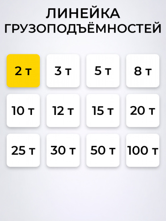 Домкрат гидравлический TOR ДГ-2 г/п 2,0 т